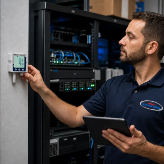 server temperature monitoring Pro Technologies
